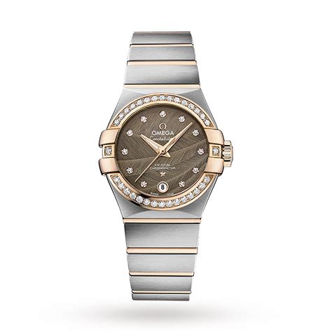 omega constellation co-axial 27mm ladies watch|omega women's watches.